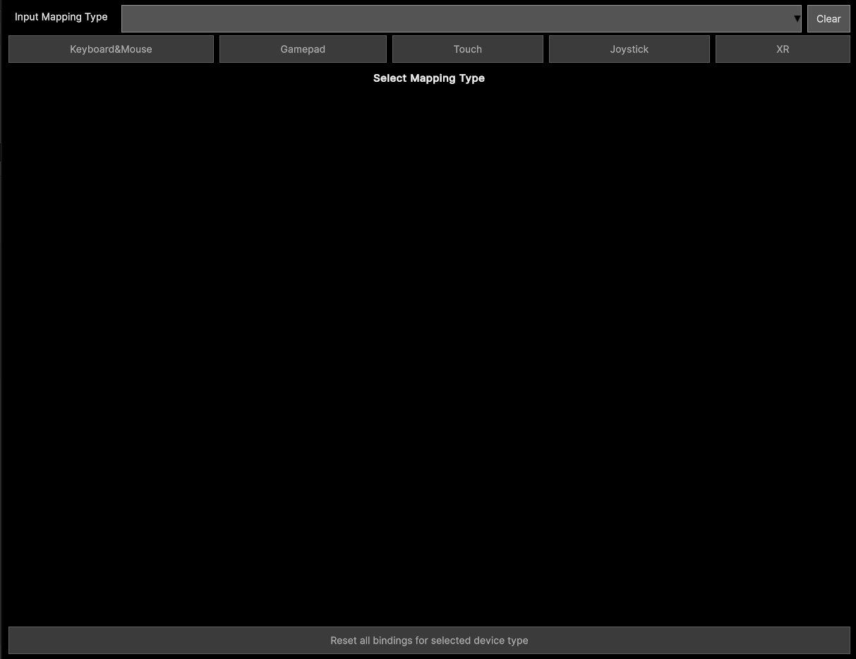 Input Rebinder Startup in Demo Scene