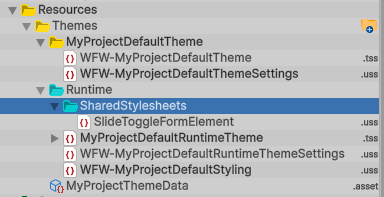 Create new theme folder