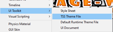 Creating a Unity Theme File