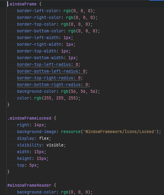 uss theme and uss style sheet examples