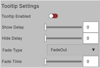 Toolipt Setings form as a Custom Control Visual Element