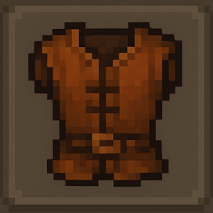 Low resolution game icon for Leather Armor