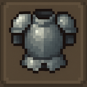 Low resolution game icon for Plate Mail Armor