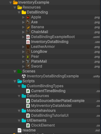 Tutorial Project Structure